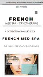 Mobile Screenshot of frenchmedspa.com